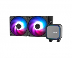 MSI MAG CORELIQUID A13 240AIO Liquid CPU Cooler: MSI MAG CORELIQUID A13 240, 240mm Radiator, 2x 120mm ARGB PWM Fans, 277 x 119.6 x 27mmSupport: Intel LGA1851, LGA1700, AMD AM5, AM4