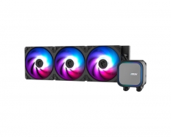 MSI MAG CORELIQUID A13 360AIO Liquid CPU Cooler: MSI MAG CORELIQUID A13 360, 360mm Radiator, 3x 120mm ARGB PWM Fans, 394 x 119.6 x 27mmSupport: Intel LGA1851, LGA1700, AMD AM5, AM4