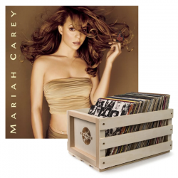 Crosley Record Storage Crate Mariah Carey Butterfly Vinyl Album Bundle SM-19439776411-B