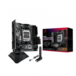 ASUS AMD ROG STRIX X870-I GAMING WIFI (AM5) Mini-ITX Motherboard 2x DDR5 96GB, 1x PCIe 5.0 x16 slot, 2x M.2 slots, 2x SATA, Wi-Fi 7, 1 x HDMI ROG STRIX X870-I GAMING WIFI