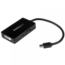 STARTECH.COM 3 IN 1 MINI DISPLAYPORT ADAPTER TO DP DVI OR HDMI 3 YR MDP2DPDVHD