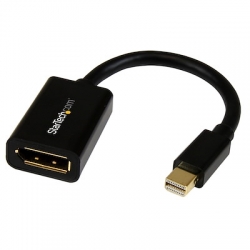 STARTECH.COM MINI DISPLAYPORT TO DISPLAY ADAPTER, M TO F, BLACK, LTW (MDP2DPMF6IN)