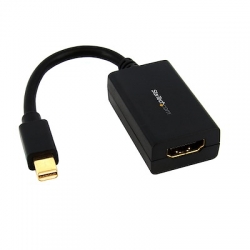 STARTECH.COM MINI DISPLAYPORT TO HDMI ADAPTER, BLACK, 3YR  MDP2HDMI