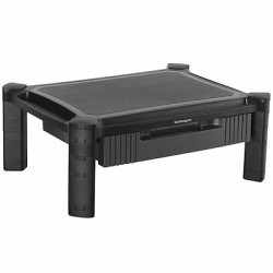STARTECH.COM COMPUTER MONITOR RISER STAND WITH DRAWER - HEIGHT ADJUSTABLE 5 YR MONSTADJD