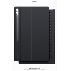 Samsung Galaxy Tab S10 Ultra / Tab S9 Ultra Book Cover Keyboard Black - Magnetic, Effortless Comes In 150°, Wireless Sharing, AI Key, 1 Year Warranty EF-DX925UBEGWW