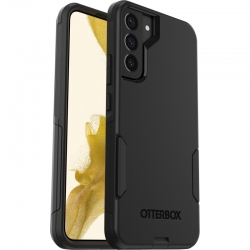OtterBox Samsung Galaxy S22+ 5G Commuter Series Case - Black (77-86390), Dual layer protection, 3X Military standard, Thin pocket-friendly case