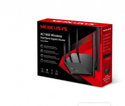 Mercusys MR50G#AC1900 Wireless Dual Band Gigabit Router: (600+1300) Mbps, 6 Fixed Omni-Directional Antennas, 1× Gigabit WAN, 2× Gigabit LAN, Smart connect, MU-MIMO