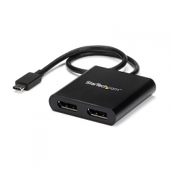 STARTECH.COM 2-PORT MULTI MONITOR ADAPTER - USB-C DUAL DISPLAYPORT MST HUB 3 YR MSTCDP122DP