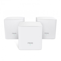 Tenda WholeHome Mesh WIFI: AC1200 Dualband (300+867)Mbps covers up to 3500 square feet (3-pack) MW5s(3-pack)