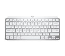 Logitech MX Keys Mini Minimalist Wireless Illuminated Keyboard Pale Grey 920-010506
