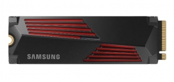 SAMSUNG (990 PRO) 4TB + HEATSINK, M.2 INTERNAL NVMe PCIe SSD, 7450R/6900W MB/s, 5YR WTY MZ-V9P4T0CW