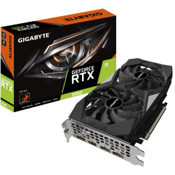 Gigabyte NVIDIA GeForce RTX 2060, WINDFORCE 2X fans, 1680 MHz, 6GB GDDR6 192-bit memory interface GV-N2060D6-6GD2.0