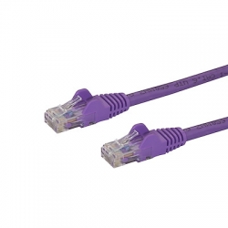 STARTECH.COM CAT6 ETHERNET CABLE 2M PURPLE 650MHZ 100W SNAGLESS PATCH CORD LIFETIME WARR N6PATC2MPL