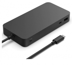 Microsoft Surface Thunderbolt™ 4 Dock Station 4K Wired 165W 40Gbps Usb-c Usb-a 3.5mm Audio Jack 2.5G Ethernet Go2/3 Pro 7/7+/8/9/X/10/11 Laptop7/8 T8H-00014