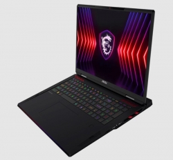 MSI Raider Series Gaming Notebook 18" UHD Ryzen 9 9955HX3D, DDR5 32GB*2 2TB SSD Windows® 11 Pro High End Nvidia RTX 5080, GDDR7 16GB Raider A18 HX A9WIG-054AU