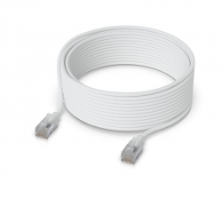 Ubiquiti UniFi Premium Patch Cable, 3M, White,Ultra-Thin Braided Patch Cable, Designed Optimized 10 GbE Networking UACC-Cable-Patch-EL-C6A-3M-W