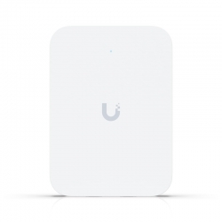 Ubiquiti U7-IWU7 In-Wall, Wall-mounted WiFi 7 AP,4 Spatial Streams,Integrated 2.5 GbE PoE Switch, For Hospitality,115 m² Coverage, PoE/PoE+ Power