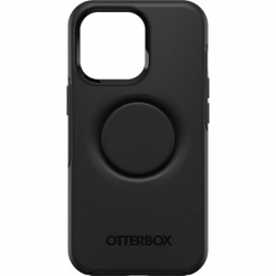 OtterBox Apple iPhone 13 Pro Otter + Pop Symmetry Series Antimicrobial Case - Black (77-83543)
