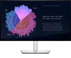 DELL U-SERIES 27" UltraSharp 27 USB-C Hub Monitor (16:9) IPS LED, 2560x1440, 8MS, HDMI, DP, USB-C, RJ-45, H/ADJ, TILT, 3YR U2722DE
