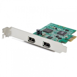 STARTECH.COM 2 PORT PCIe FIREWIRE CARD, PCIE 1394A, LOW PROFILE, LTW PEX1394A2V2