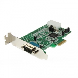 STARTECH.COM 1 PORT LOW PROFILE NATIVE RS232 PCIE SERIAL CARD W/16550 UART 2YR PEX1S553LP