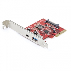 StarTech 2Port USB-A USB-C USB 3.1 PCI Express Adapter Card (PEXUSB311AC3)