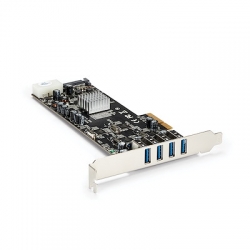 STARTECH.COM 4 PORT USB 3.0 PCIE CARD W/ 4 DEDICATED CHANNELS - UASP 2 YR PEXUSB3S44V