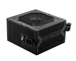 MSI MAG A650BN 650W Power Supply, 80 PLUS Bronze, up to 85% Efficiency, Active PFC, OCP / OVP / OPP / OTP / SCP