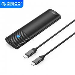 ORICO USB3.2 Gen2 Type-C M.2 NVMe SSD Enclosure (10Gbps) - Black ORICO-PWM2-G2-BK-EP