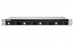 QNAP TR-004U, 4 BAY DAS(NO DISK) HARDWARE RAID EXPANSION FOR WIN,MAC,LINUX DEVICE, 1RU,2YR