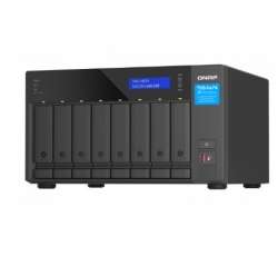 QNAP TVS-h874-i5-32G,8-bay QuTS hero NAS, Intel® Core™ i5-12400 6-core/12-thread, up to 4.6GHz, 32GB SO-DIMM DDR4(max.64GB), 8 x 2.5"/3.5" SATA HDD, 3 Yrs WTY