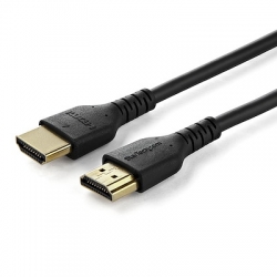 STARTECH.COM 1M RUGGED HIGH SPEED HDMI 2.0 CABLE W ETHERNET, 18Gbps, DURABLE, BLACK, LTW RHDMM1MP