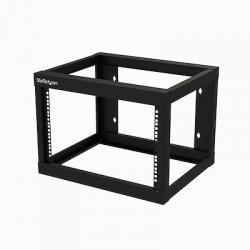 StarTech.com 6U Wall Mountable Rack Frame for Server, LAN Switch, Patch Panel, A/V Equipment - RK619WALLO