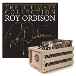 Crosley Record Storage Crate Roy Orbison The Ultimate Collection Vinyl Album Bundle SM-88985379991-B