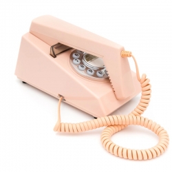 GPO TRIM PHONE PUSH BUTTON - PINK GPO-TRIM-PNK