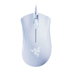 Razer DeathAdder Essential White Edition-Ergonomic Wired Gaming Mouse-FRML Packaging (RZ01-03850200-R3M1)