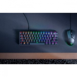 Razer Huntsman Mini-60% Optical Gaming Keyboard (Clicky Purple Switch)-FRML Packaging (RZ03-03390100-R3M1)