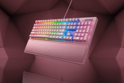 Razer BlackWidow V3-Mechanical Gaming Keyboard (Green Switch)-Quartz Edition-US Layout FRML Packaging (RZ03-03541800-R3M1)