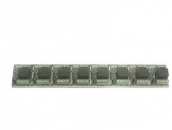 TACTICAL S117446 12DC/24DC SPDT DUAL INPUT RELAY BOARD STRIP OF 8 2YR
