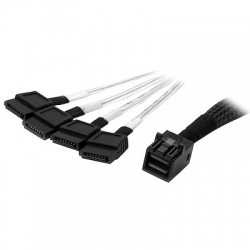 STARTECH.COM 1M INTERNAL MINI SAS TO SATA CABLE - SFF-8643 TO 4X SATA LTW SAS43SAT1M