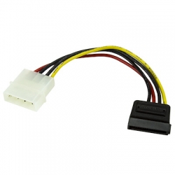 STARTECH.COM 15CM MOLEX TO SATA POWER CABLE ADAPTER  SATAPOWADAP