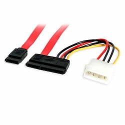 STARTECH.COM 18IN SATA SERIAL ATA DATA AND POWER COMBO CABLE LIFETIME WARRANTY SATA18POW