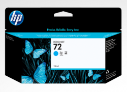 HP 72 130-ML CYAN INK CARTRIDGE - 790/1300/2300/1200  C9371A