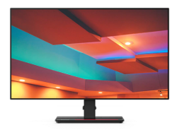 Lenovo ThinkVision P27q-20 27-inch 16:9 QHD Monitor QHD IPS, 16:9 AG, HDMI+DP+USB-B, TILT/SWIV/H-ADJ, 3YR