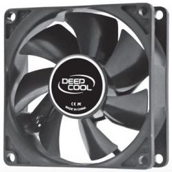 DeepCool 80mm Case Fan: Hydro Bearing Molex 20dB 1800rpm (XFAN 80)