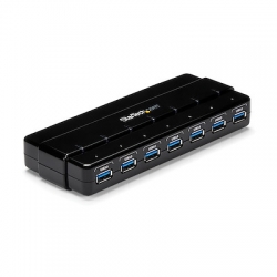 STARTECH.COM 7 PORT USB 3.0 HUB 5GBPS 7X USB-A - DESKTOP - BUS/SELF POWERED 2YR ST7300USB3B