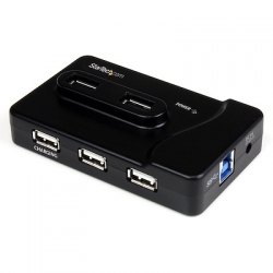 Startech 6 Port USB 3.0 / USB 2.0 Combo Hub with 2A Charging Port 2x USB 3.0 & 4x USB 2.0 Powered USB Hub ST7320USBC