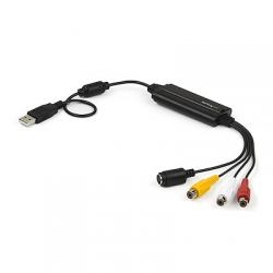 STARTECH.COM USB VIDEO CAPTURE ADAPTER CABLE - S-VIDEO/COMPOSITE TO USB 2.0 2 YR SVID2USB232