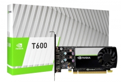 NVIDIA T600-P Quadro T600 Workstation GPU, 4GB GDDR6, PCI-E 3.0 x16, 640 CUDA Cores, 4x mDP 1.4