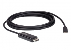 Aten USB-C to HDMI 4K 2.7m Cable, supports up to 4K @ 60Hz with high quality cable (UC3238-AT)